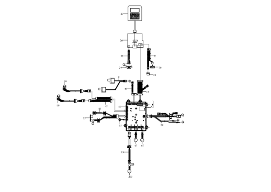 Picture of Esploso KR113 Circuito Impianto elettrico Kress
