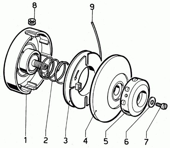 Picture of Testina filo nylon tipo "A" optional