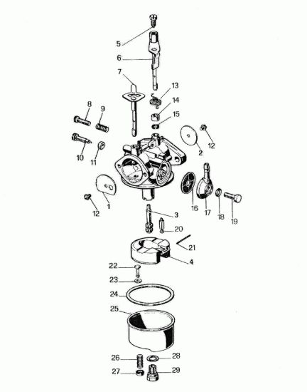 Picture of Carburatore C7 (vaschetta) prodotto dal  09/01/2020