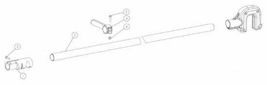 Picture of Giunto eccentrico e tubo prolunga SC605 / SC904R 