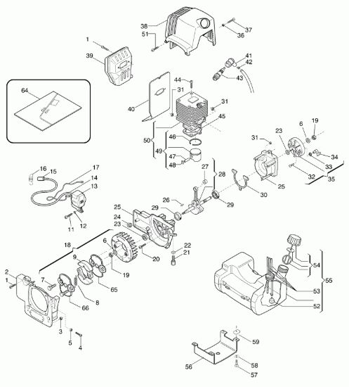 Picture of Motore 42cc, 52cc 