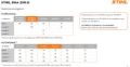 soffiatore Stihl Bga 250