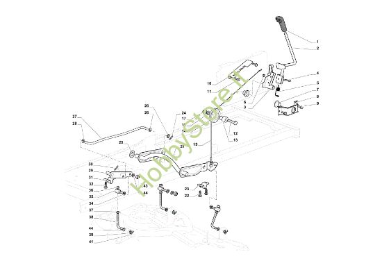 Picture of Sollevamento piatto di taglio EF 84/14,5 K H Cat. 2020 Trattorino