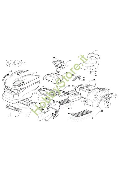 Picture of Carrozzeria EF 98L/14,5 K H Cat. 2020 Trattorino