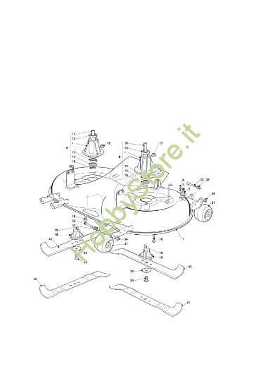 Picture of Piatto di taglio EF 123/22 V Cat. 2020 Trattorino