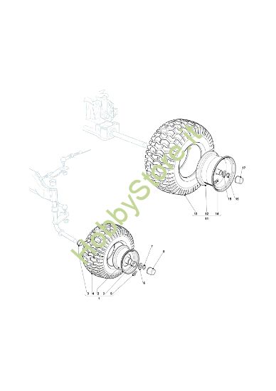 Picture of Ruota EF 123/22 V Cat. 2020 Trattorino