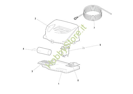 Picture of Scatola elettrica IP 2500 HS Idropulitrice