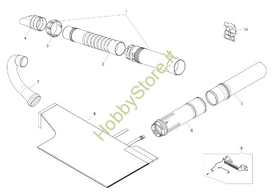 Picture of Accessori SA 2500 Soffiatore