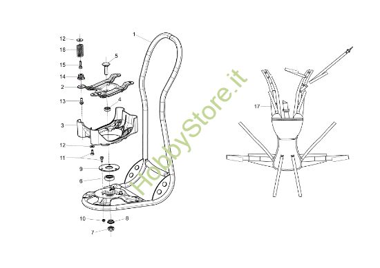 Picture of Telaio DSF 5500 Decespugliatore