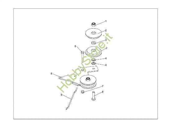 Picture of Frizione DEB 528 Sfalciatutto