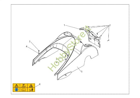 Picture of Cofano DEB 5158 Sfalciatutto