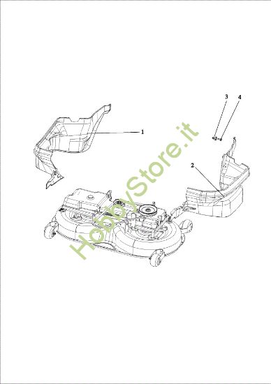 Picture of Piatto di taglio (2/2) EF 106/16 KH (K1600AVD - EURO5) Cat. 2021 Trattorino