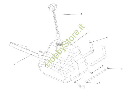 Picture of Serbatoio TUAREG 92 EVO Cat.2021 Trattorino