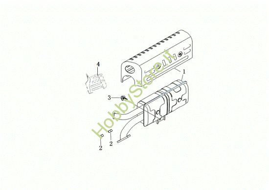 Picture of Marmitta MOTORE K800 H (EURO 5) Motore