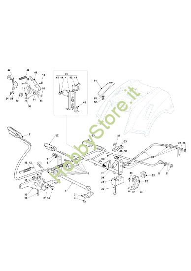 Picture of Comando freno e comando cambio EF 93/16 K Cat.2022 Trattorino