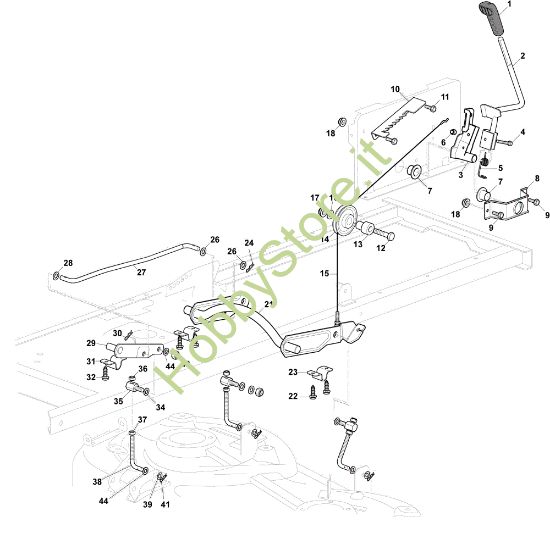 Picture of Sollevamento piatto di taglio EF 84/14,5 K H Cat. 2022 Trattorino