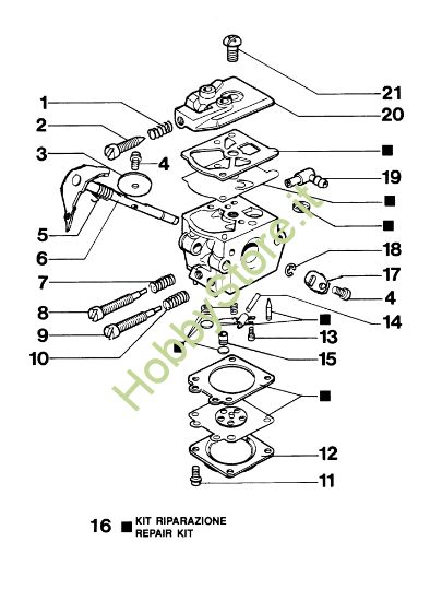 Picture of Carburatore WT-607A 132 Motosega