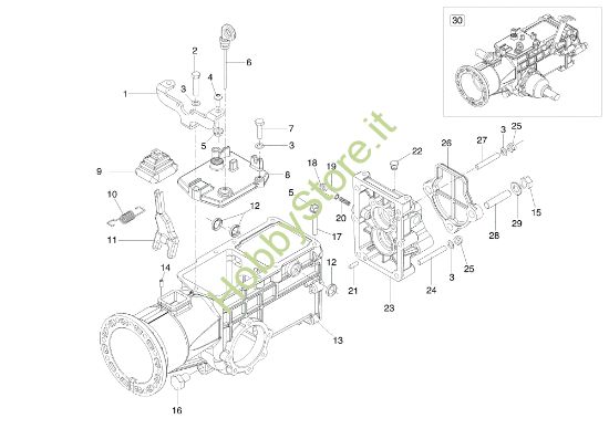 Picture of Scatola cambio 405 S Motocoltivatore