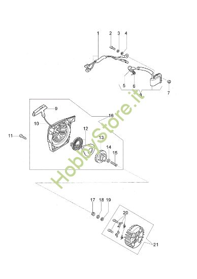 Picture of Avviamento 152 Motosega