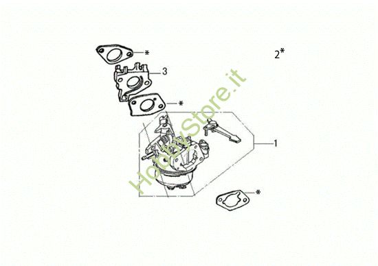 Picture of Carburatore MOTORE K1100 H (EURO5) Motore