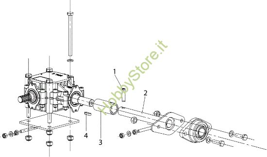Picture of Esploso 3 L0091000 Trinciasarmenti TR 650 Esploso 1