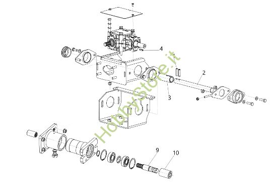 Picture of Esploso 3 Trinciasarmenti TR 80