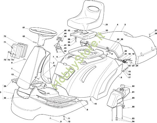 Picture of Carrozzeria EF 72C/12,5M Cat.2001 Trattorino