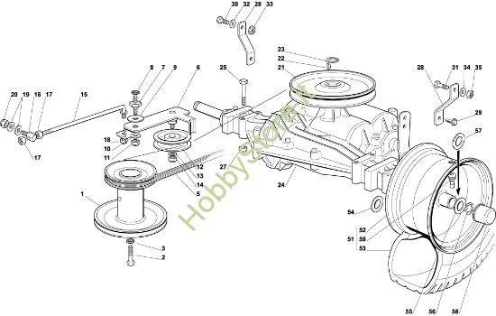 Picture of Trasmissione EF 72C/12,5M Cat.2001 Trattorino