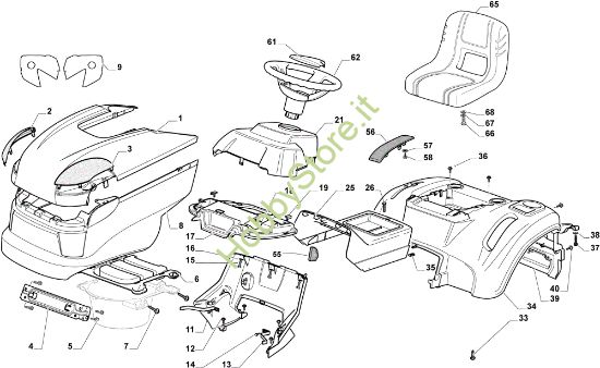 Picture of Carrozzeria EF 98L/14,5 K H Cat. 2023 Trattorino