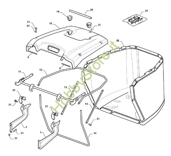 Picture of Sacco GLX 14-84G Trattorino