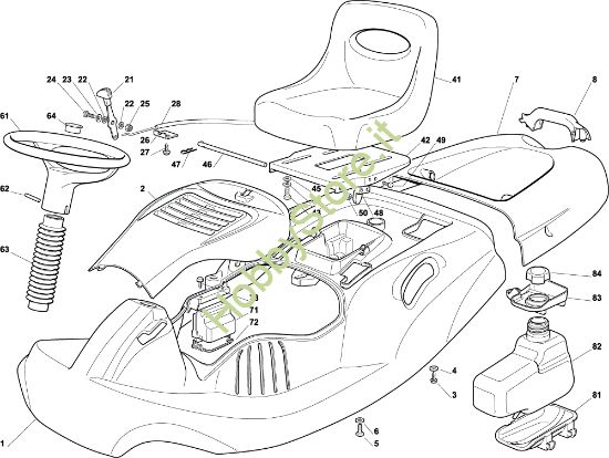 Picture of Carrozzeria EF 63C/6,5M Cat.2001/2002 Trattorino