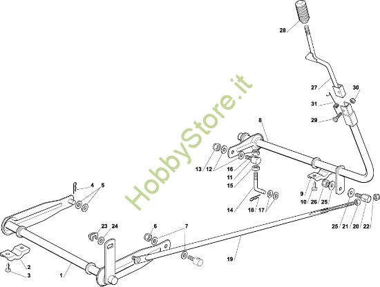 Picture of Sollevamento piatto di taglio EF 72C/12,5M Cat.2002 Trattorino