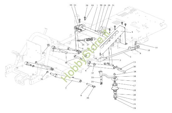 Picture of Sollevamento piatto di taglio TUAREG 92 EVO Cat.2023 Trattorino