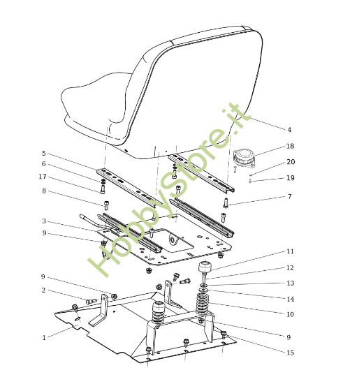 Picture of Cofano (2/2) TUAREG 92 EVO Cat.2023 Trattorino