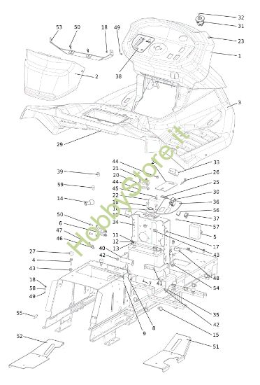 Picture of Cruscotto EF 92/16KH (K1600AVD) Cat.2023 Trattorino