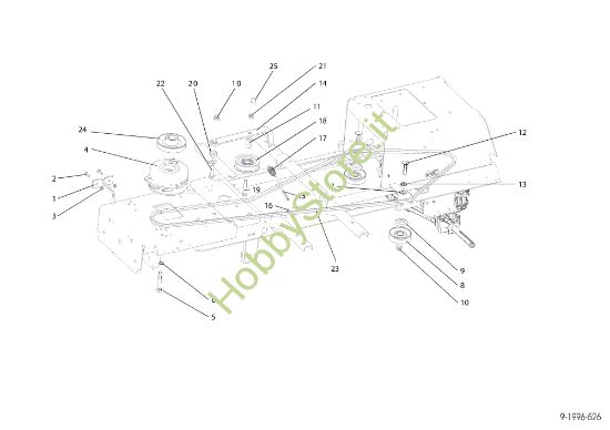 Picture of Puleggia frizione EF 92/13H Cat.2023 Trattorino