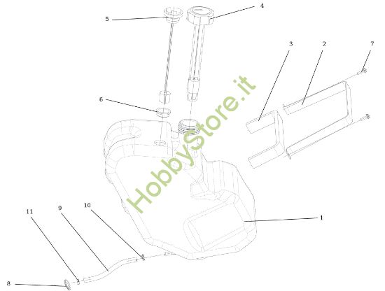 Picture of Serbatoio Tonkawa 26 (Kawasaki) Cat.2023 Trattorino