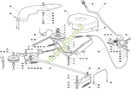 Picture of Piatto di taglio (1) EF 92C/13,5M Cat.2001 Trattorino