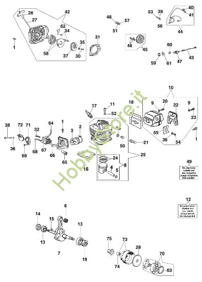 Picture of Motore TT 162 Troncatore