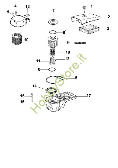 Picture of Filtro aria TT 162 Troncatore