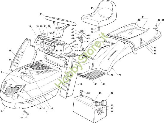 Picture of Carrozzeria EF 122C/22H Cat.2001 Trattorino