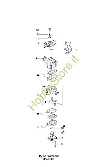 Picture of Carburatore WYK-176A AT 2062 Atomizzatore