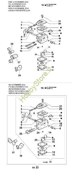 Picture of Carburatore WT-705 132 S Motosega