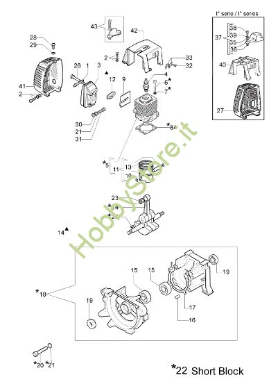 Picture of Motore 8460 IC Decespugliatore