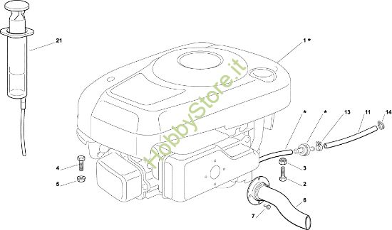 Picture of Motore EF 63C/6,5M Cat.2003 Trattorino