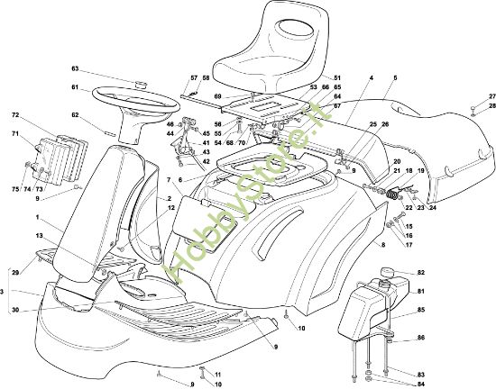 Picture of Carrozzeria EF 72C/12,5M Cat.2003 Trattorino