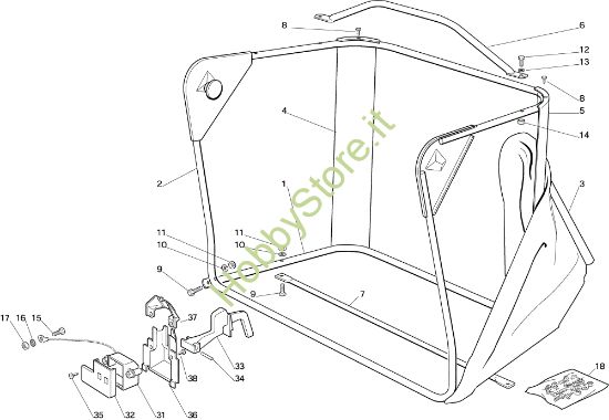Picture of Sacco EF 72C/12,5M Cat.2003 Trattorino