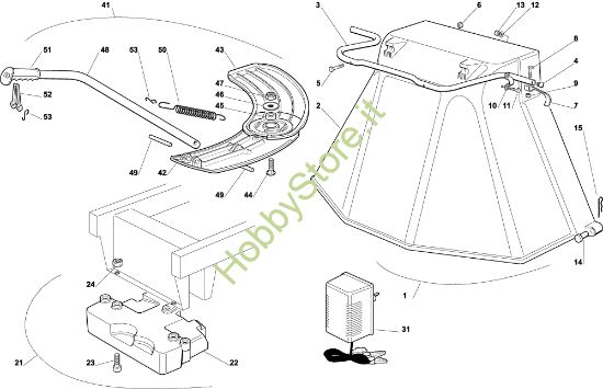 Picture of Accessori a richiesta EF 72C/12,5M Cat.2003 Trattorino