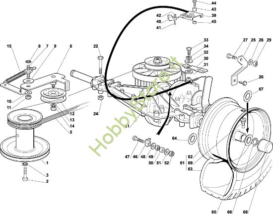 Picture of Trasmissione EF 72C/12,5H Cat.2003 Trattorino