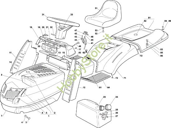 Picture of Carrozzeria EF 102C/13,5M Cat.2003 Trattorino